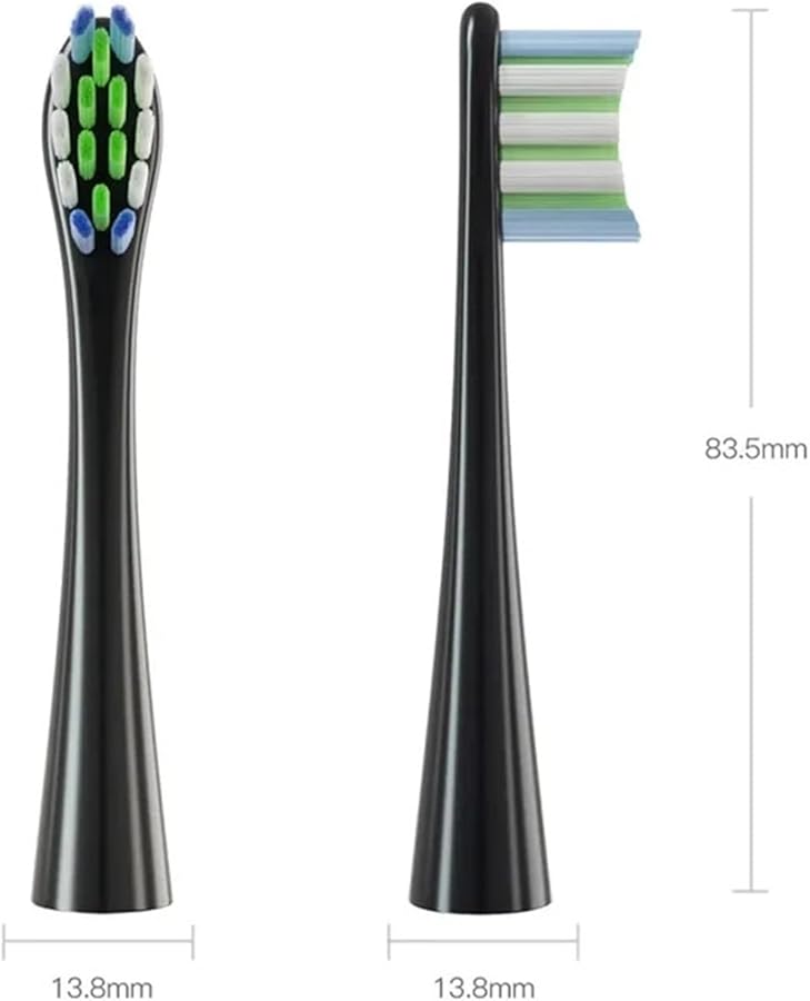 Oclean Flow X X Pro Z1 F1 One Air 2 SE Soft Sonic فرشاة أسنان رؤوس استبدال 7 قطع رمادي - Image 3